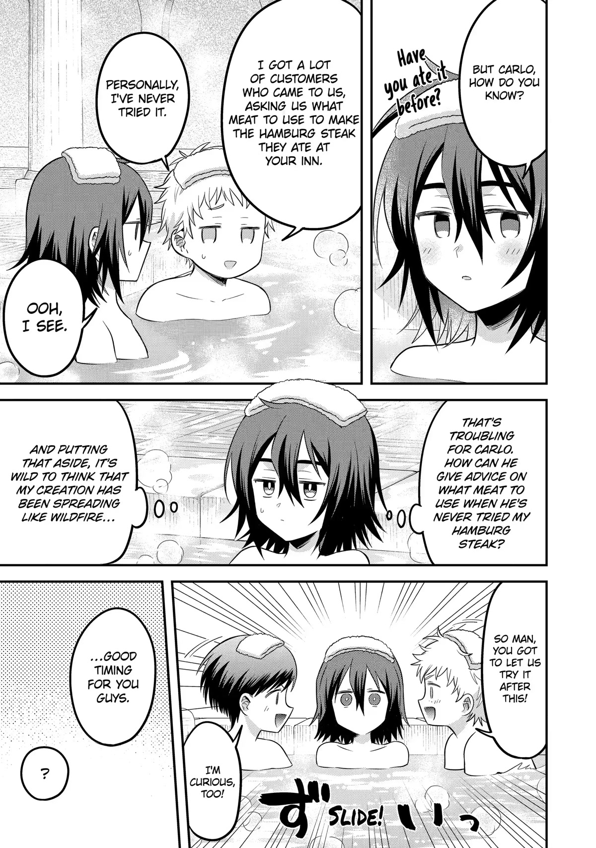 After Reincarnating, I Became the Son of Inkeepers Chapter 19 page 7 - Chapter 19: The Ultimate Hamburger Plan!