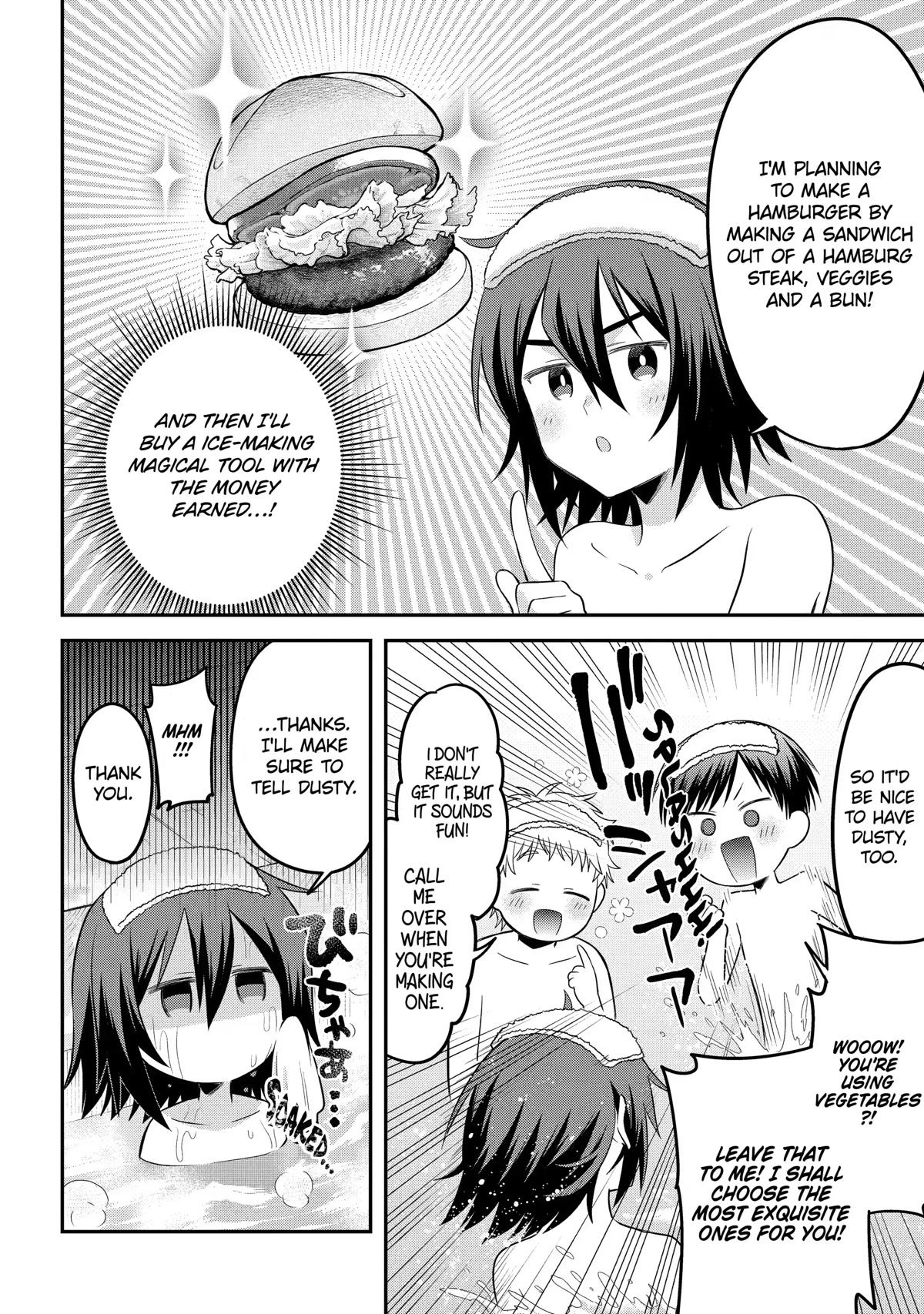 After Reincarnating, I Became the Son of Inkeepers Chapter 19 page 8 - Chapter 19: The Ultimate Hamburger Plan!