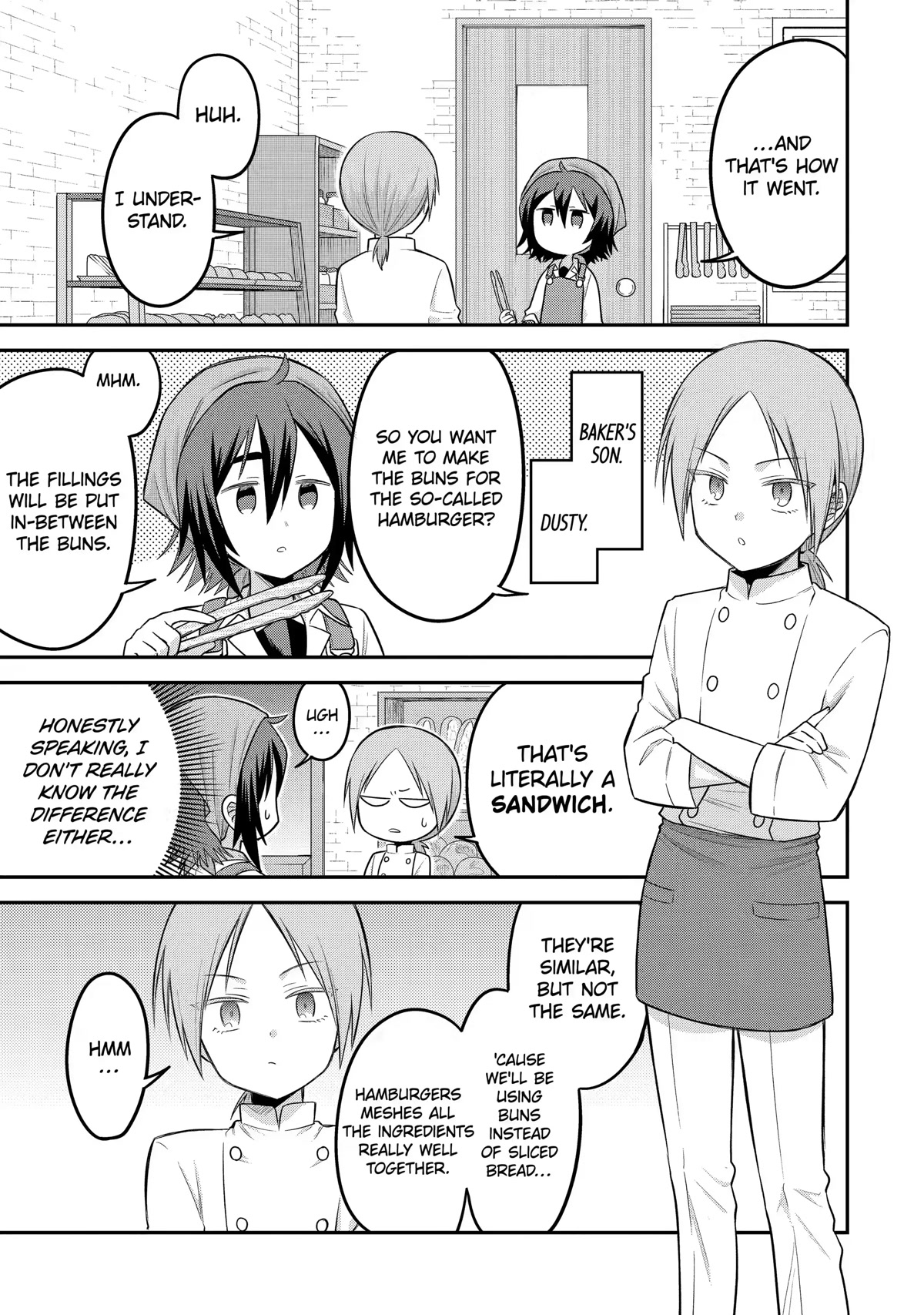 After Reincarnating, I Became the Son of Inkeepers Chapter 19 page 9 - Chapter 19: The Ultimate Hamburger Plan!
