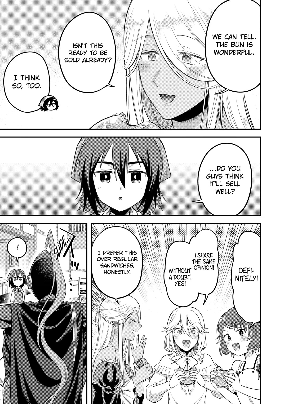 After Reincarnating, I Became the Son of Inkeepers Chapter 20 page 15 - Chapter 20: Hamburger Completed!