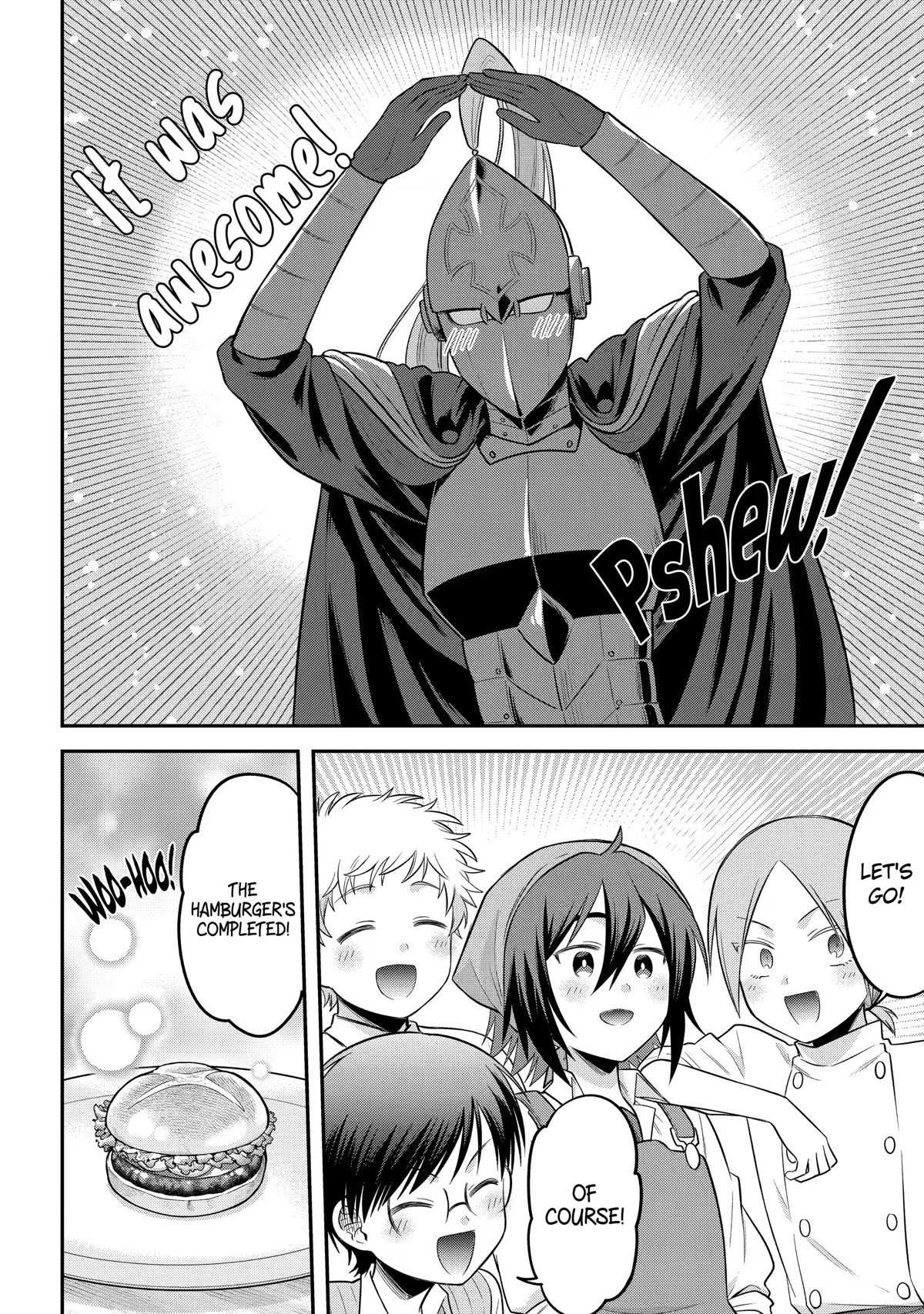 After Reincarnating, I Became the Son of Inkeepers Chapter 20 page 16 - Chapter 20: Hamburger Completed!