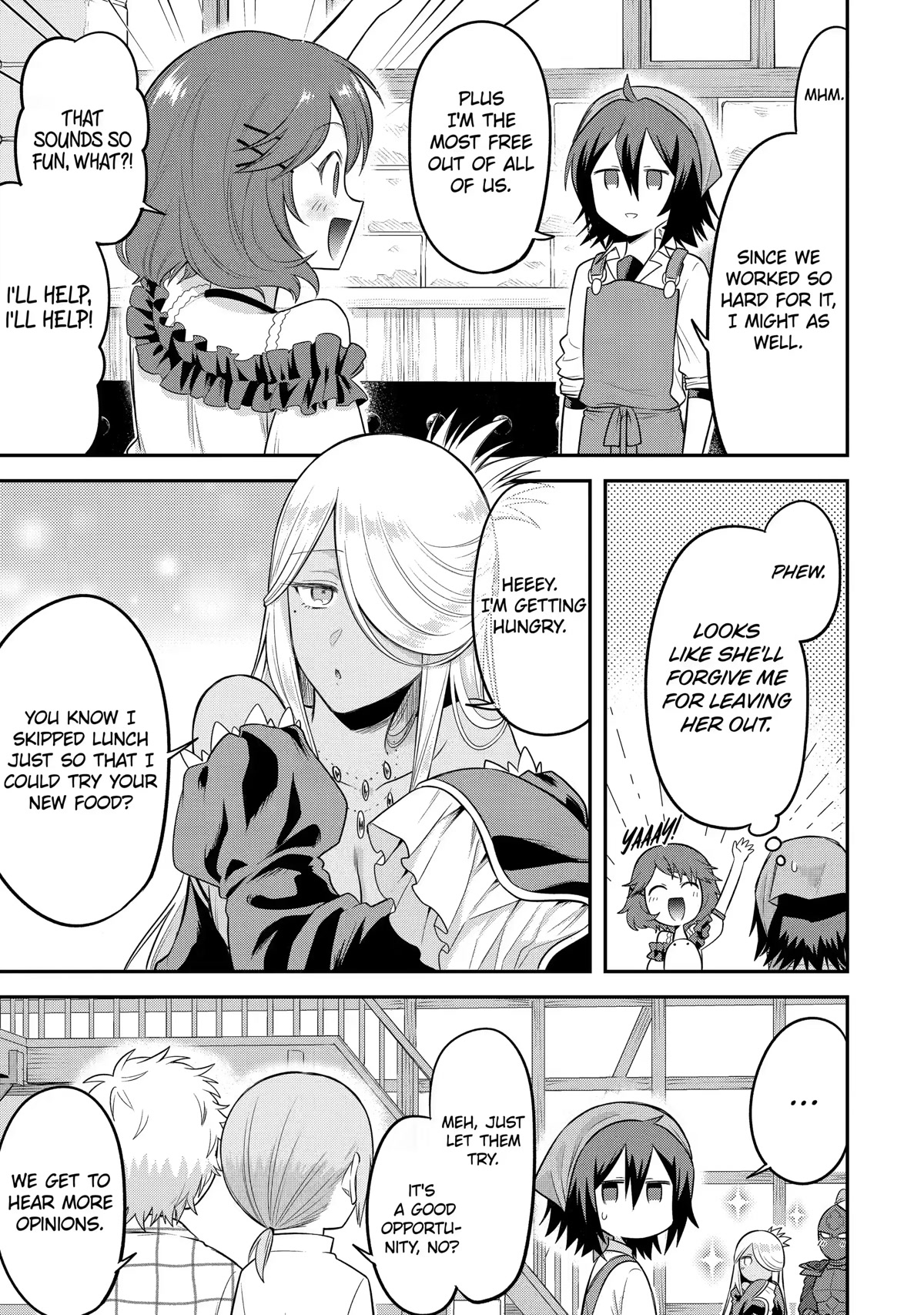 After Reincarnating, I Became the Son of Inkeepers Chapter 20 page 5 - Chapter 20: Hamburger Completed!
