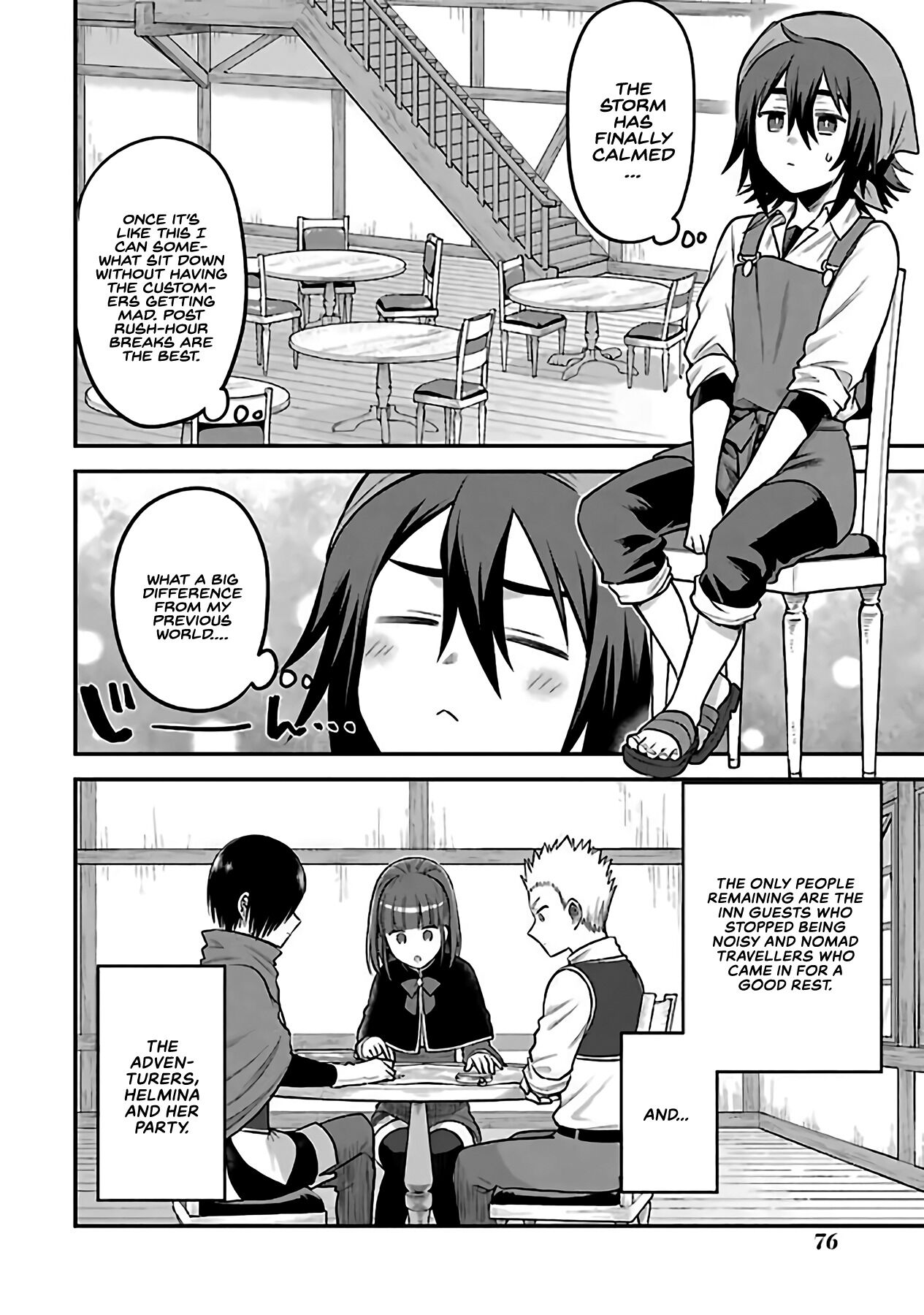 After Reincarnating, I Became the Son of Inkeepers Chapter 3 page 21 - Chapter 3: The Adventurer Trio