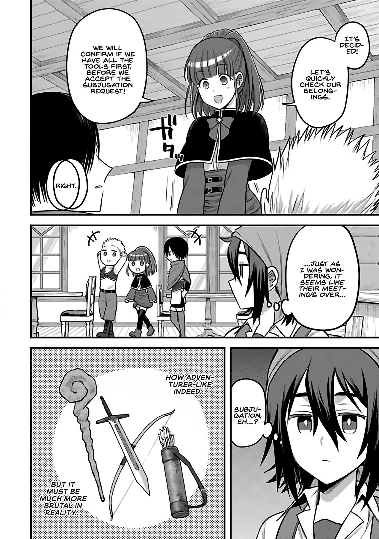After Reincarnating, I Became the Son of Inkeepers Chapter 3 page 23 - Chapter 3: The Adventurer Trio