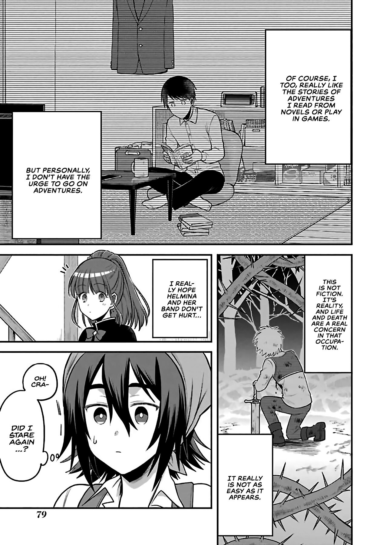 After Reincarnating, I Became the Son of Inkeepers Chapter 3 page 24 - Chapter 3: The Adventurer Trio