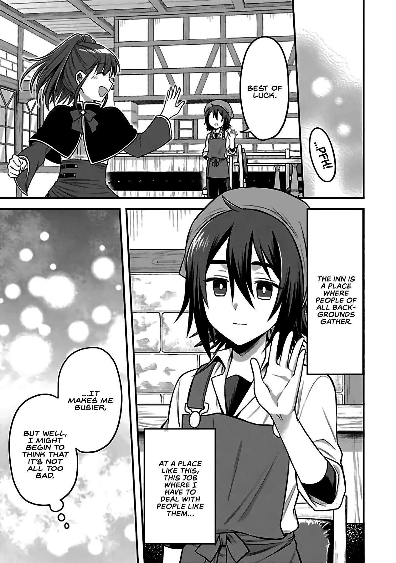 After Reincarnating, I Became the Son of Inkeepers Chapter 3 page 26 - Chapter 3: The Adventurer Trio