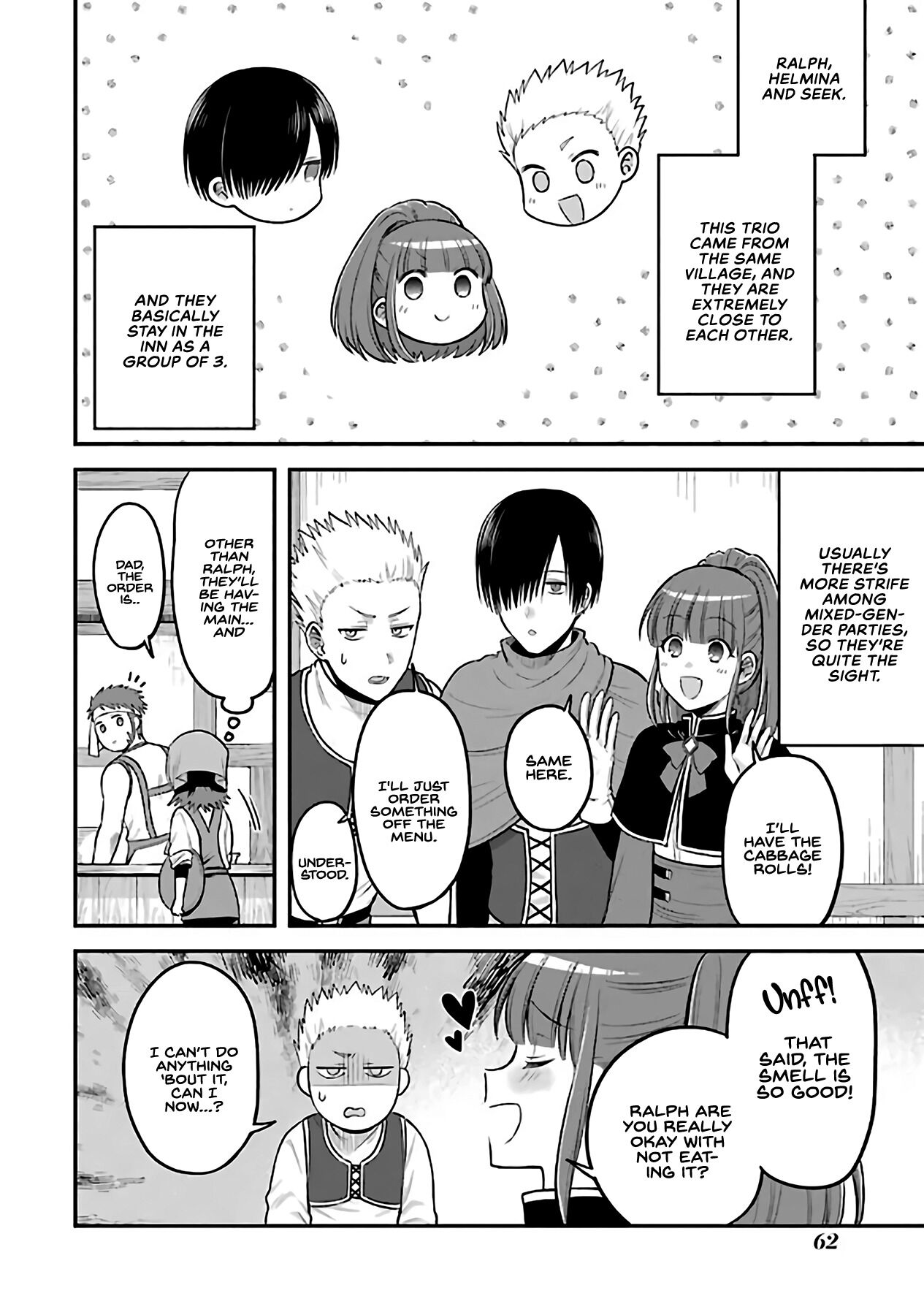 After Reincarnating, I Became the Son of Inkeepers Chapter 3 page 7 - Chapter 3: The Adventurer Trio