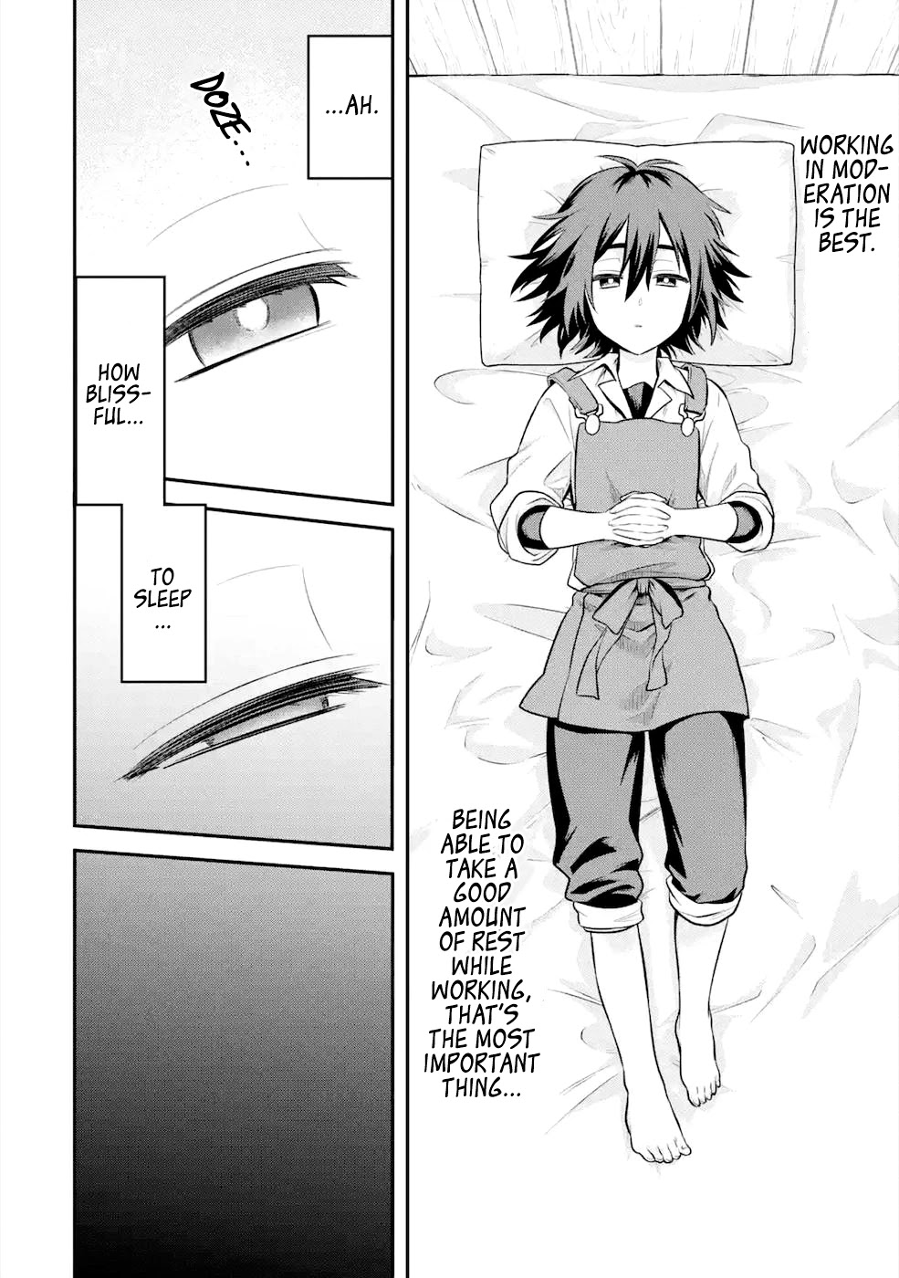 After Reincarnating, I Became the Son of Inkeepers Chapter 5 page 11 - Chapter 5: Break Time is For Sleeping