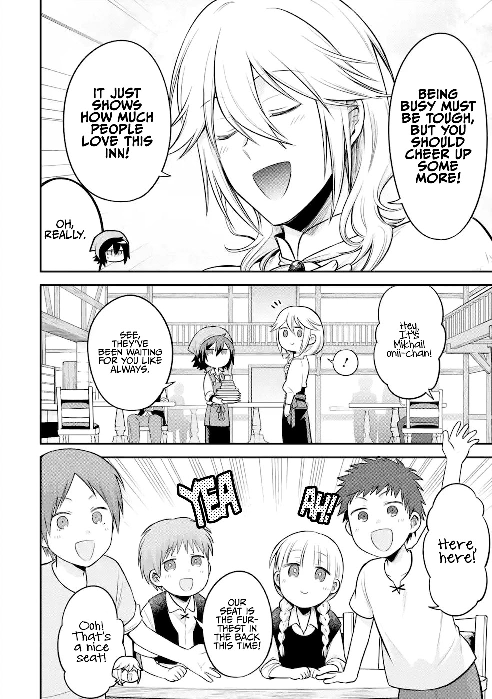 After Reincarnating, I Became the Son of Inkeepers Chapter 5 page 19 - Chapter 5: Break Time is For Sleeping