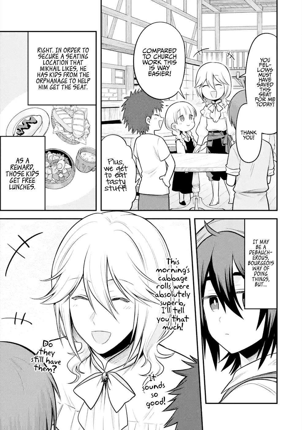 After Reincarnating, I Became the Son of Inkeepers Chapter 5 page 20 - Chapter 5: Break Time is For Sleeping