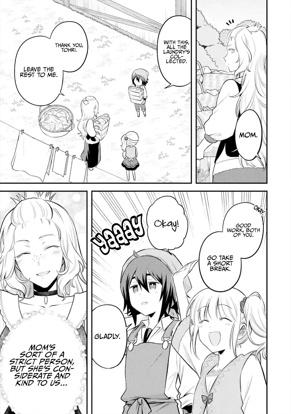 After Reincarnating, I Became the Son of Inkeepers Chapter 5 page 6 - Chapter 5: Break Time is For Sleeping