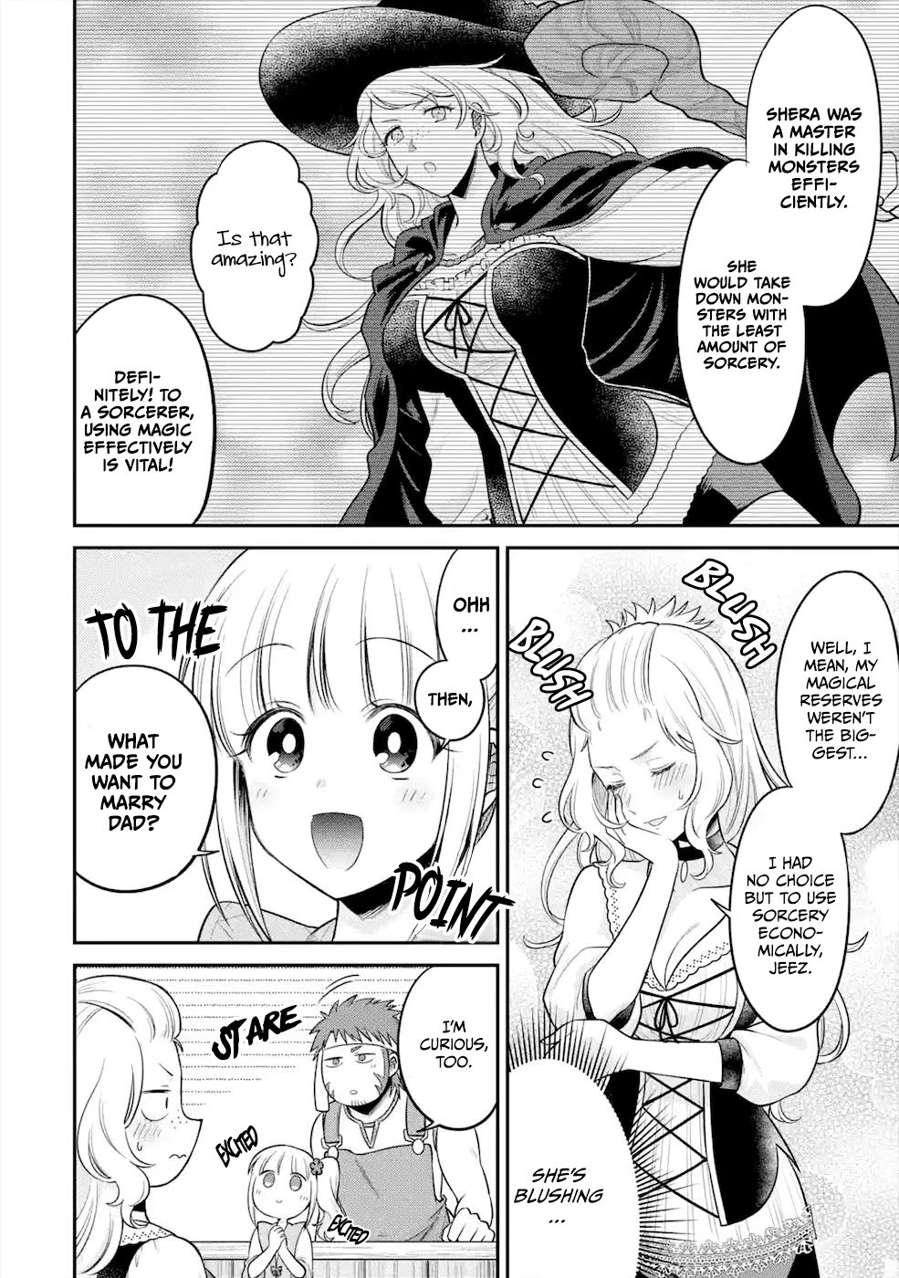 After Reincarnating, I Became the Son of Inkeepers Chapter 6 page 16 - Chapter 6: Former Adventurer Dad, Former Sorceress Mum