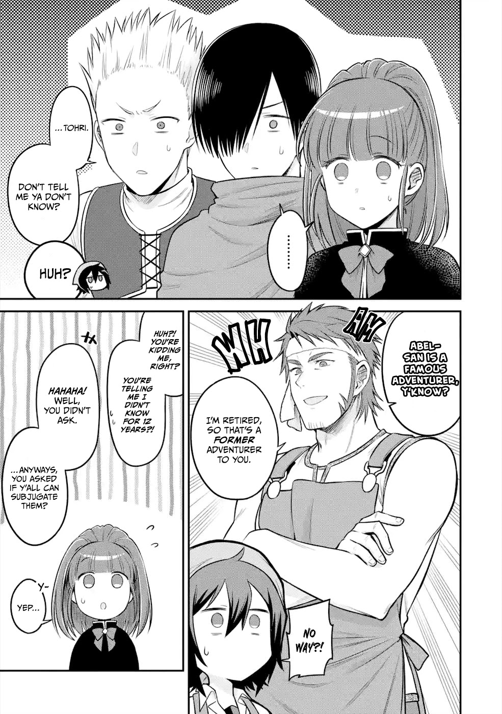 After Reincarnating, I Became the Son of Inkeepers Chapter 6 page 3 - Chapter 6: Former Adventurer Dad, Former Sorceress Mum