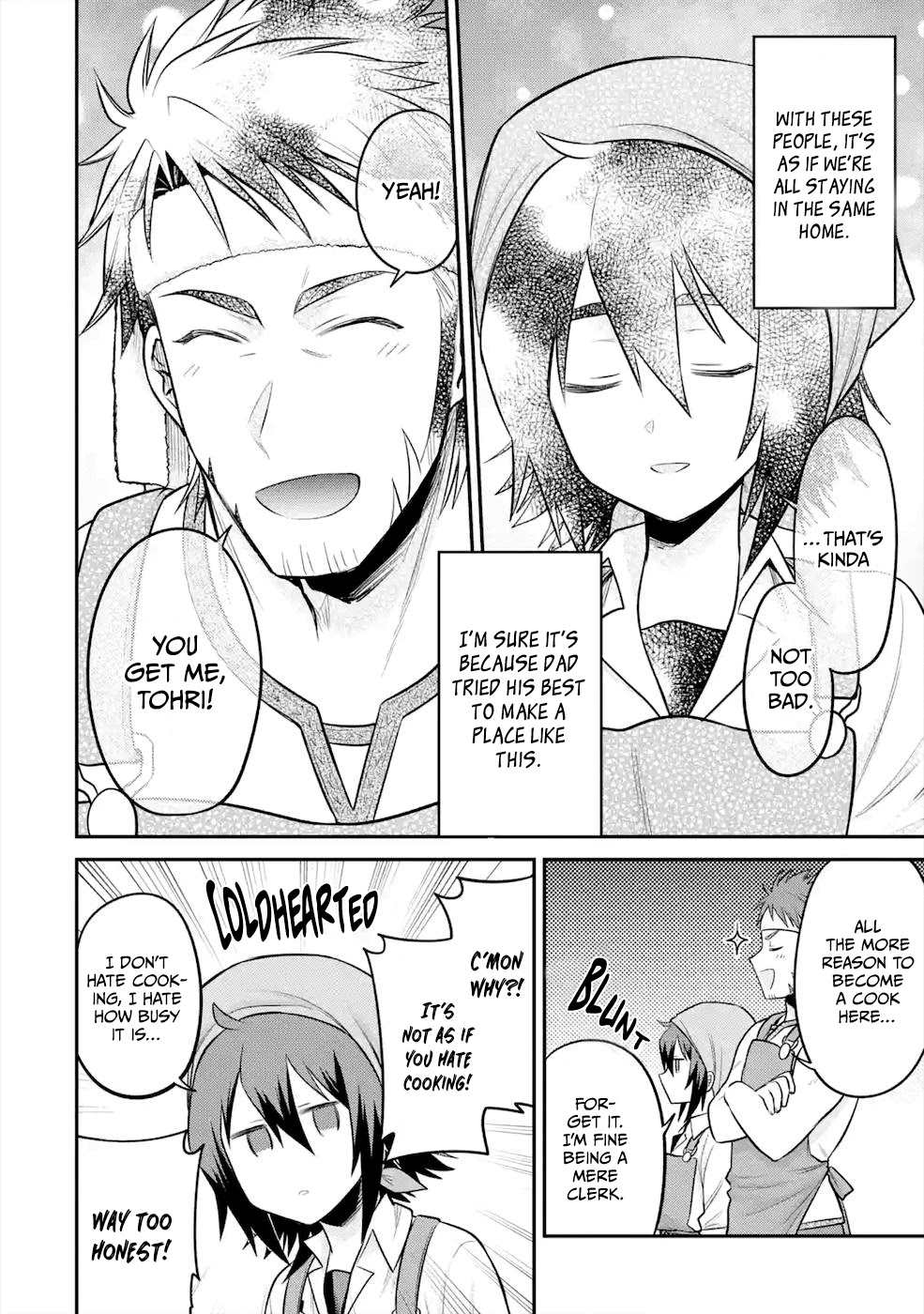 After Reincarnating, I Became the Son of Inkeepers Chapter 6 page 8 - Chapter 6: Former Adventurer Dad, Former Sorceress Mum