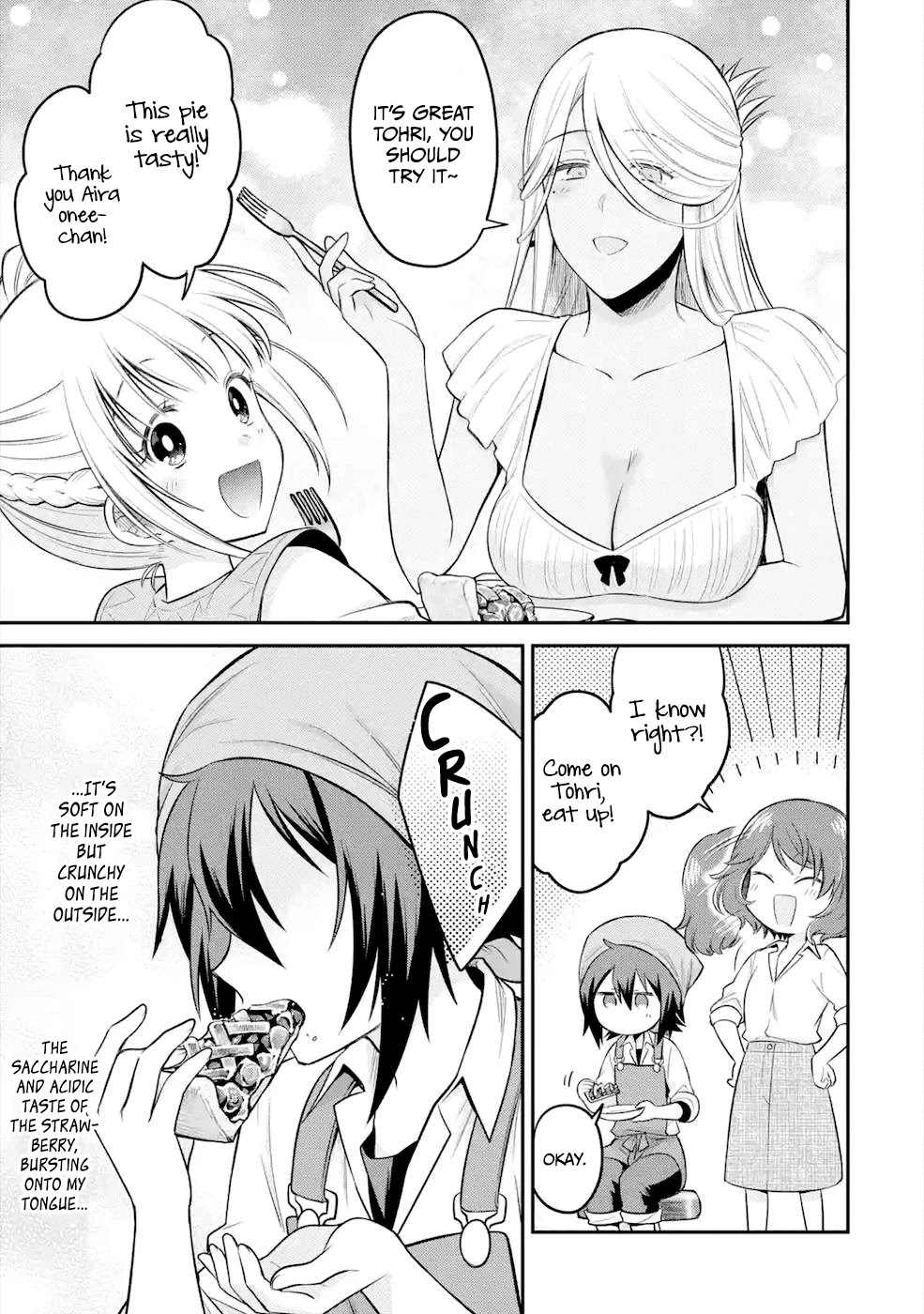 After Reincarnating, I Became the Son of Inkeepers Chapter 7 page 14 - Chapter 7: Postmeridian Strawberry Pie