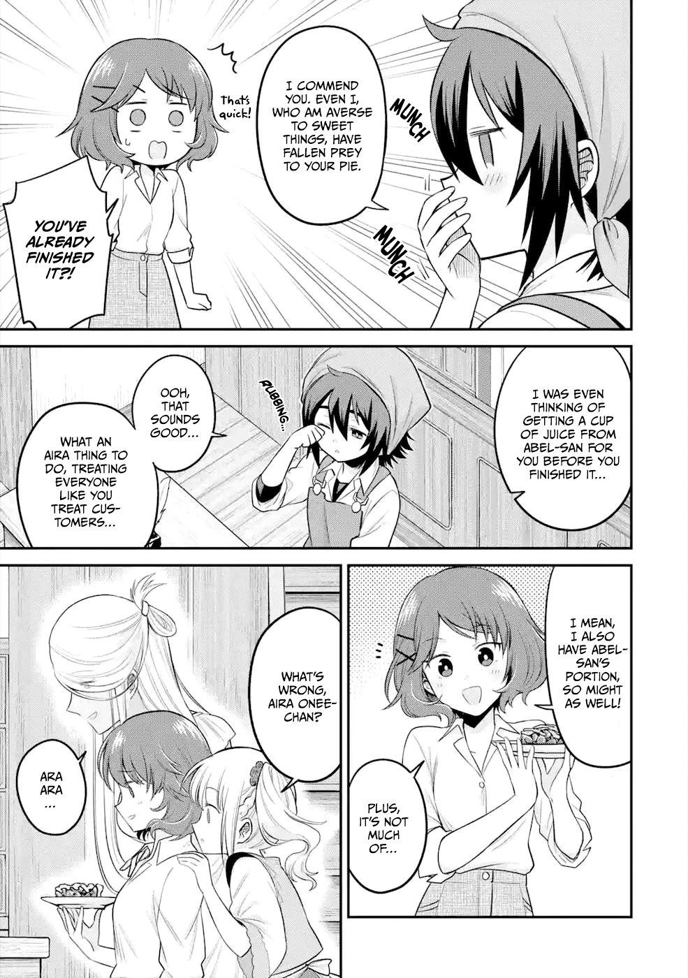 After Reincarnating, I Became the Son of Inkeepers Chapter 7 page 16 - Chapter 7: Postmeridian Strawberry Pie