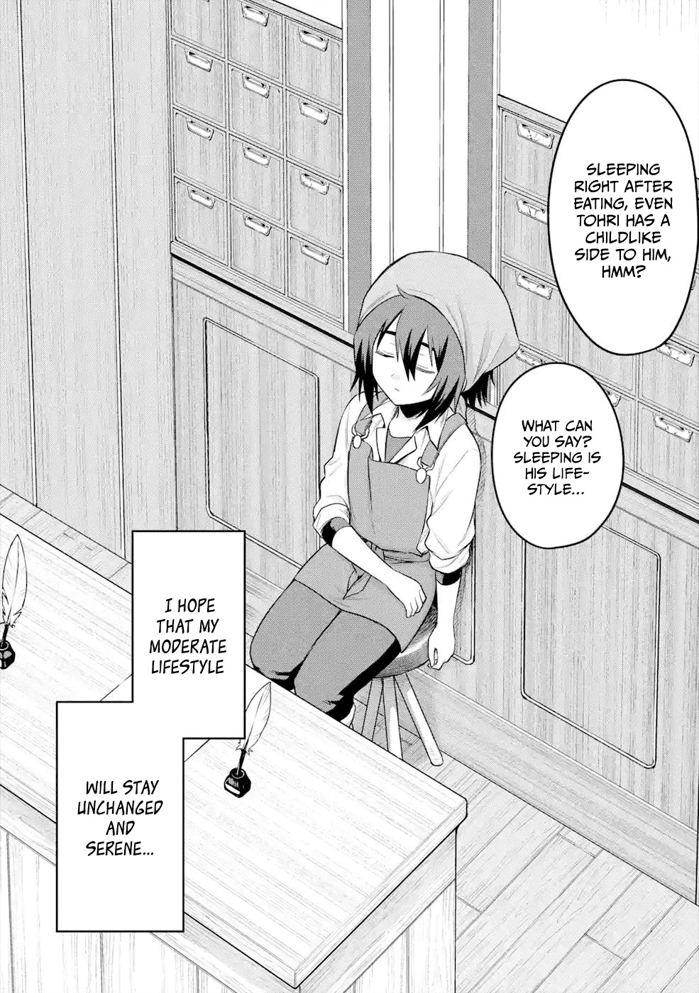After Reincarnating, I Became the Son of Inkeepers Chapter 7 page 17 - Chapter 7: Postmeridian Strawberry Pie