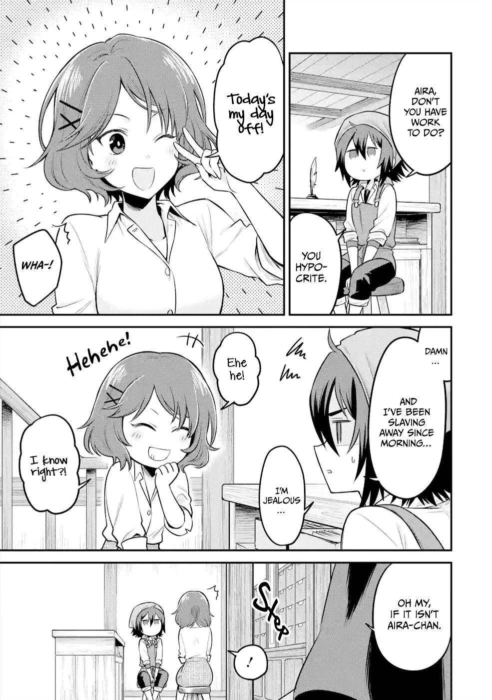 After Reincarnating, I Became the Son of Inkeepers Chapter 7 page 4 - Chapter 7: Postmeridian Strawberry Pie