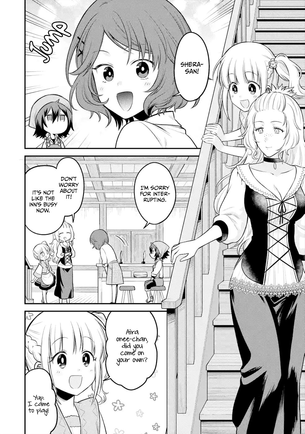 After Reincarnating, I Became the Son of Inkeepers Chapter 7 page 5 - Chapter 7: Postmeridian Strawberry Pie