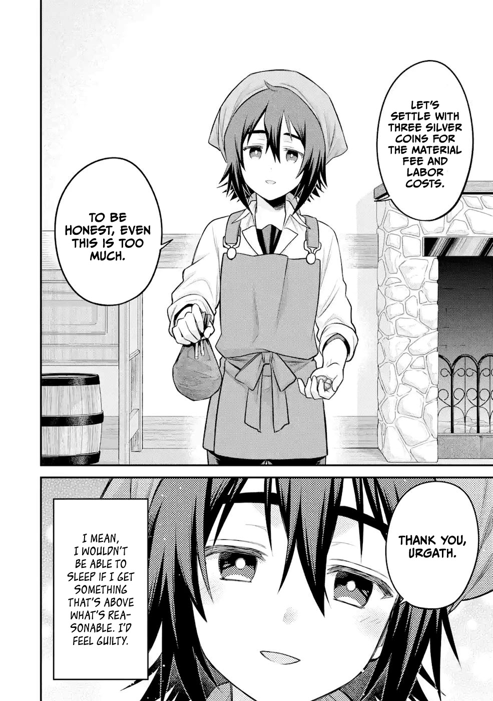 After Reincarnating, I Became the Son of Inkeepers Chapter 8 page 32 - Chapter 8: Let's Make a Hammock!