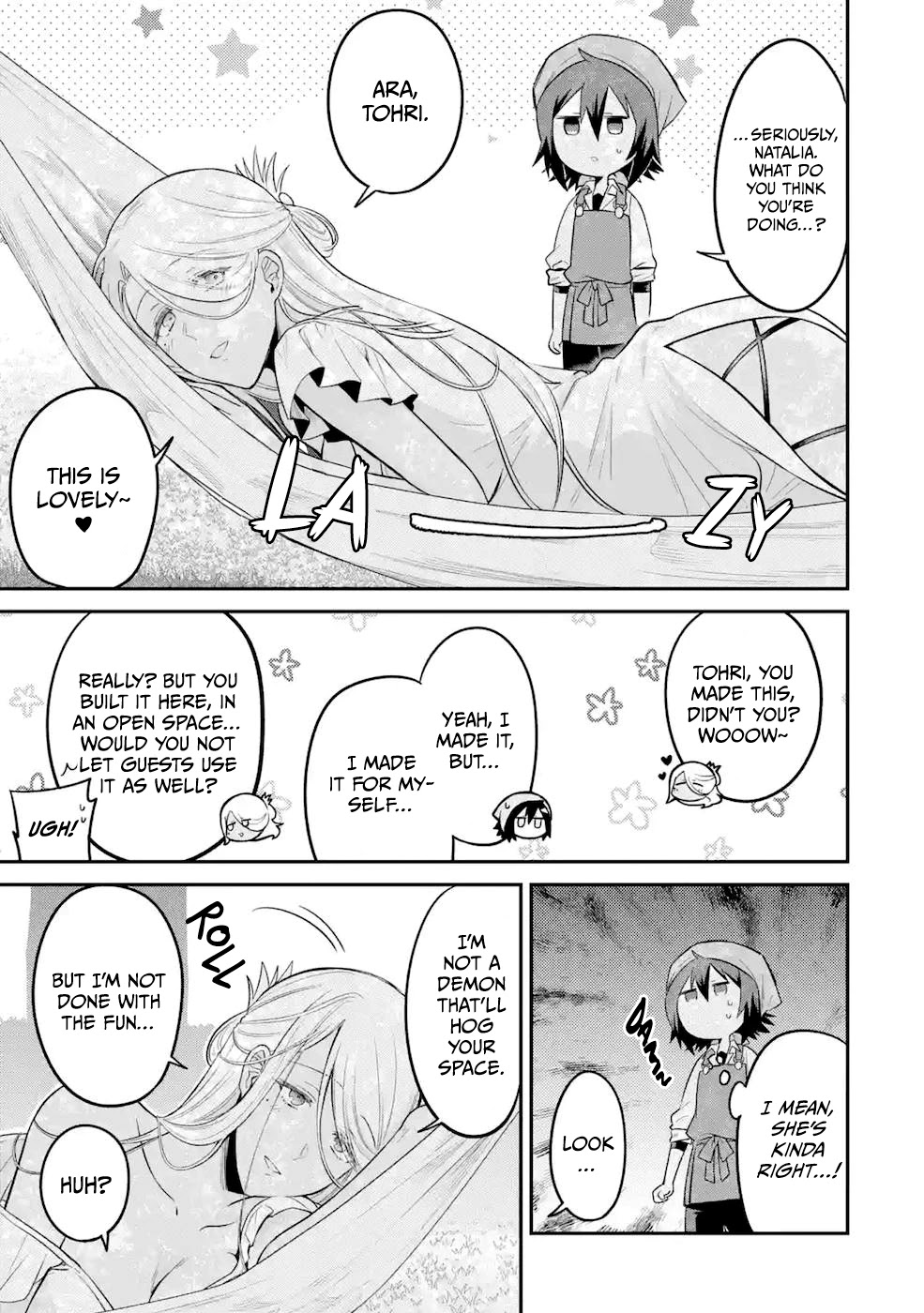 After Reincarnating, I Became the Son of Inkeepers Chapter 8 page 37 - Chapter 8: Let's Make a Hammock!