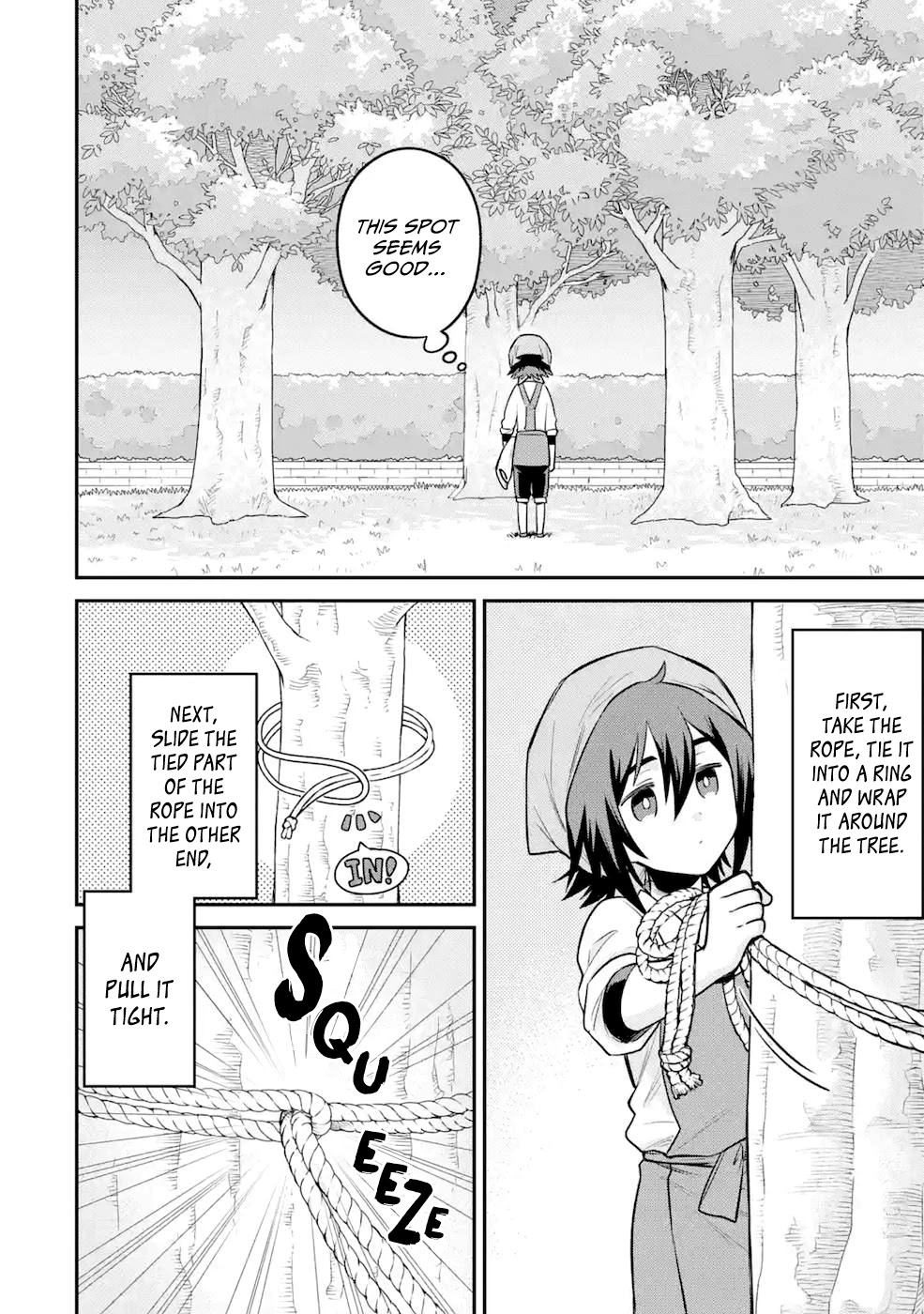 After Reincarnating, I Became the Son of Inkeepers Chapter 8 page 6 - Chapter 8: Let's Make a Hammock!