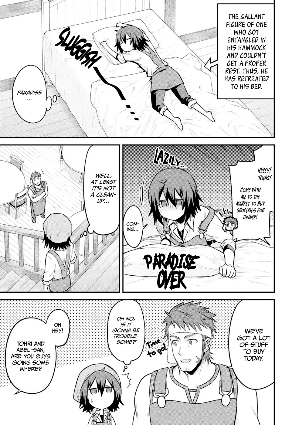 After Reincarnating, I Became the Son of Inkeepers Chapter 9 page 1 - Chapter 9: The Butcher's Son