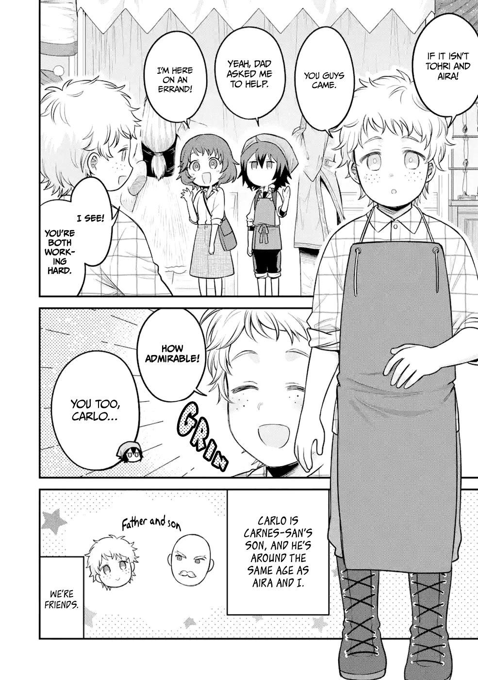 After Reincarnating, I Became the Son of Inkeepers Chapter 9 page 14 - Chapter 9: The Butcher's Son