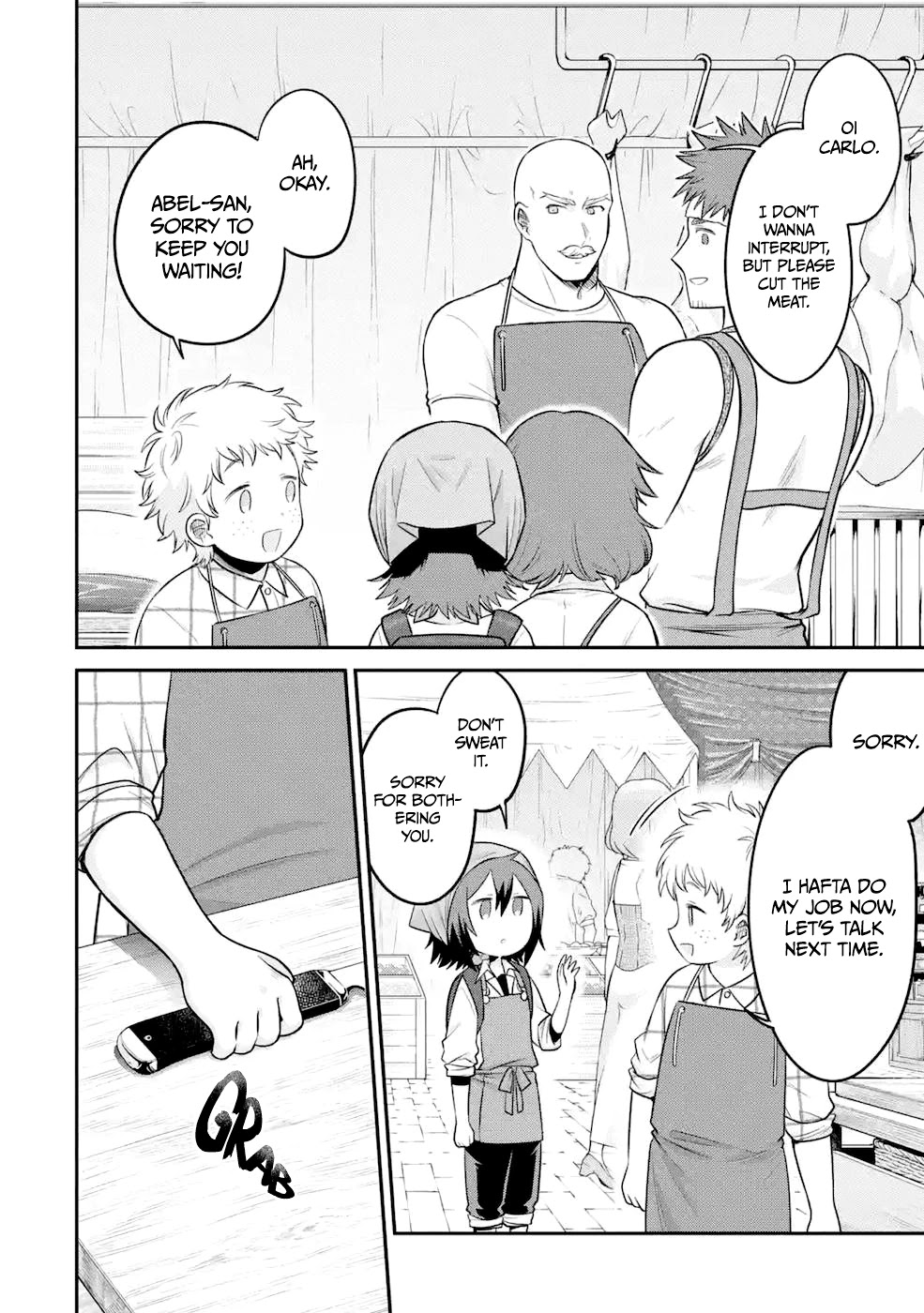 After Reincarnating, I Became the Son of Inkeepers Chapter 9 page 16 - Chapter 9: The Butcher's Son