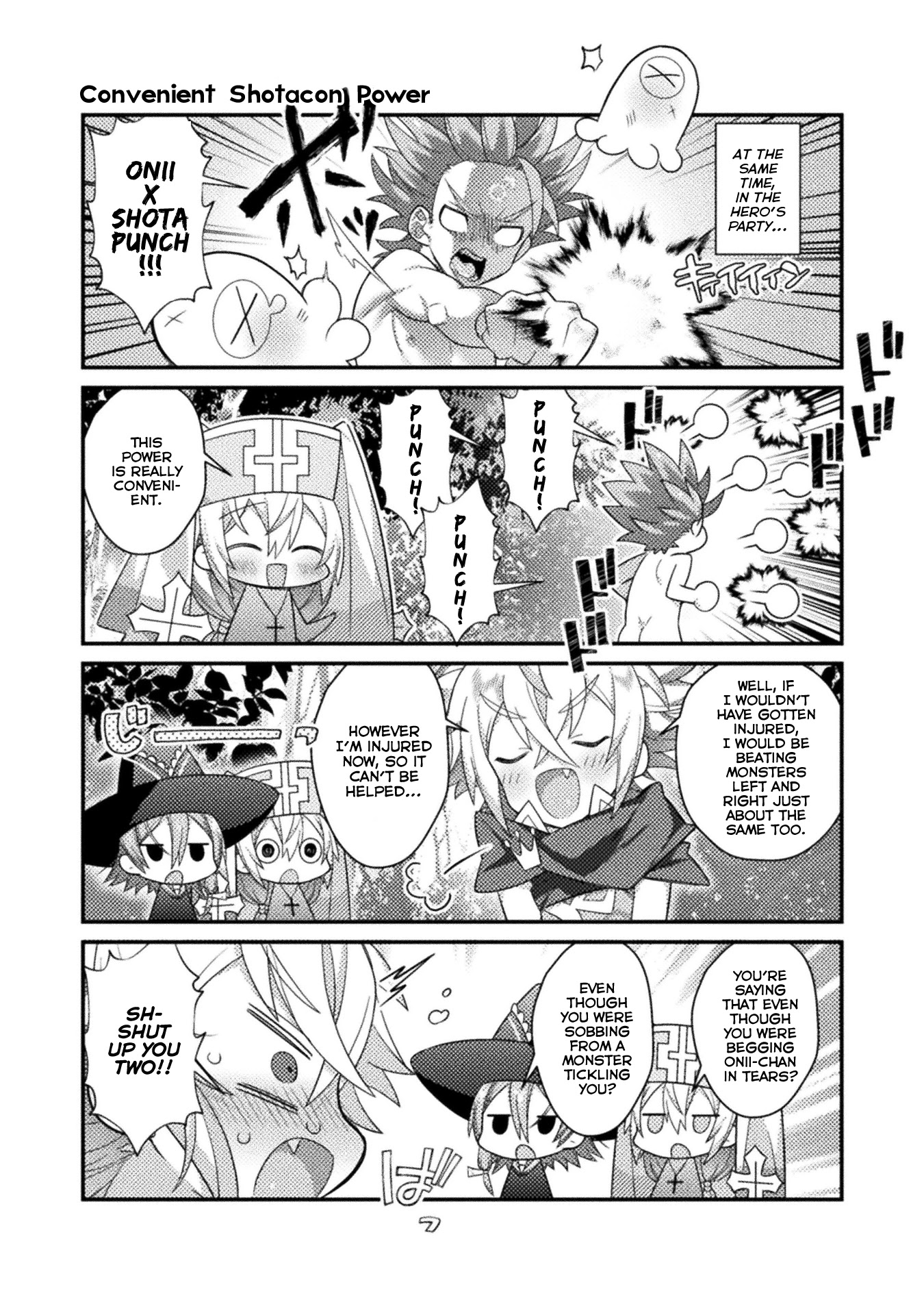 After Reincarnation, My Party Was Full Of Traps, But I'm Not A Shotacon! Chapter 12 page 7 - Chapter 12