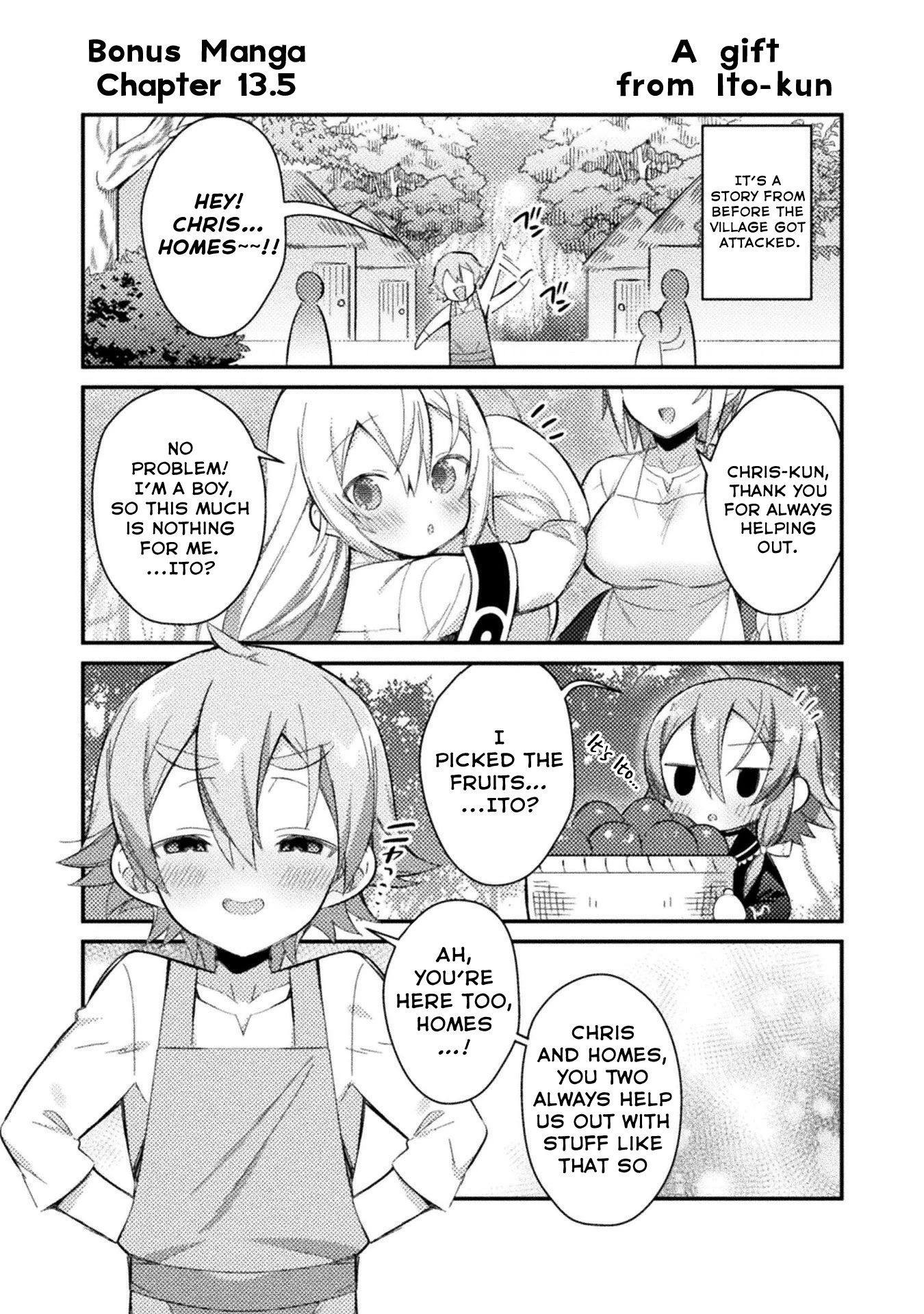 After Reincarnation, My Party Was Full Of Traps, But I'm Not A Shotacon! Chapter 13.5 page 5 - Chapter 13.5: Bonus Chapter