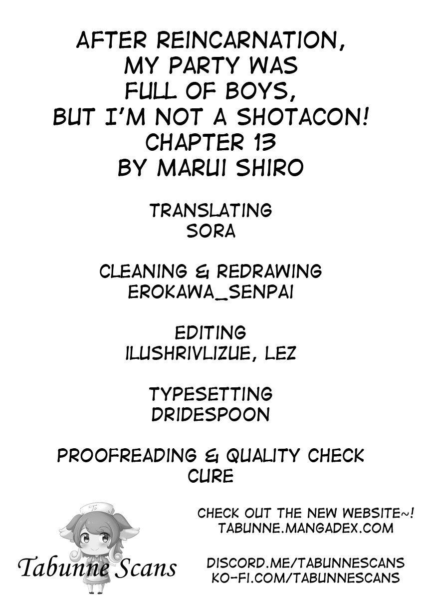 After Reincarnation, My Party Was Full Of Traps, But I'm Not A Shotacon! Chapter 13 page 17 - Chapter 13