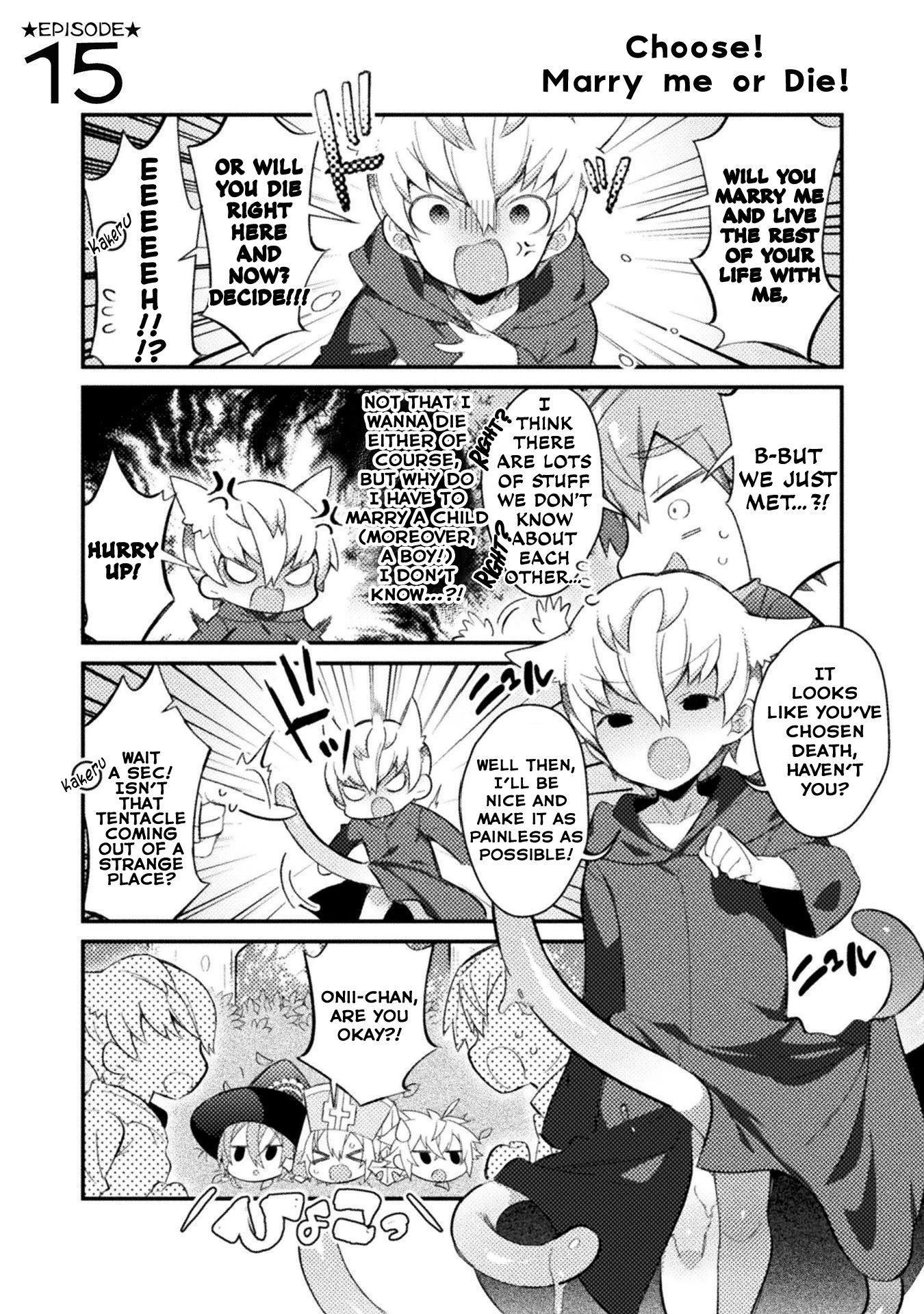 After Reincarnation, My Party Was Full Of Traps, But I'm Not A Shotacon! Chapter 15 page 1 - Chapter 15