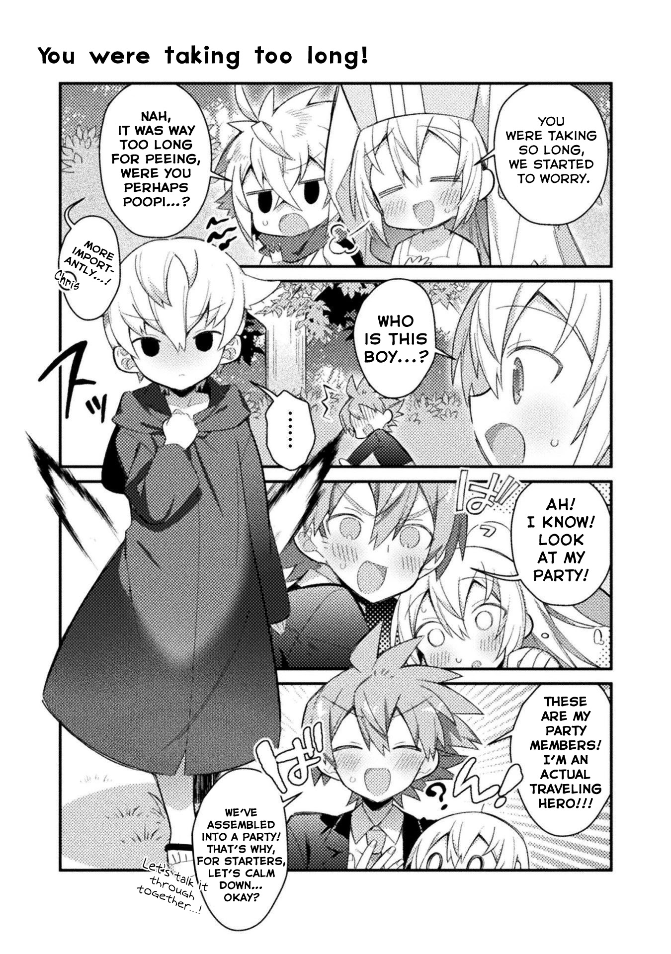 After Reincarnation, My Party Was Full Of Traps, But I'm Not A Shotacon! Chapter 15 page 2 - Chapter 15