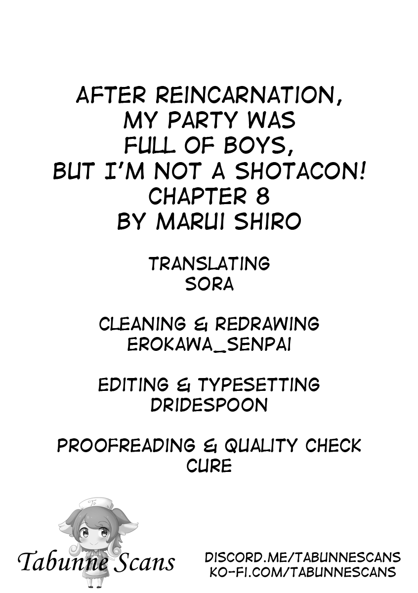 After Reincarnation, My Party Was Full Of Traps, But I'm Not A Shotacon! Chapter 8 page 15 - Chapter 8