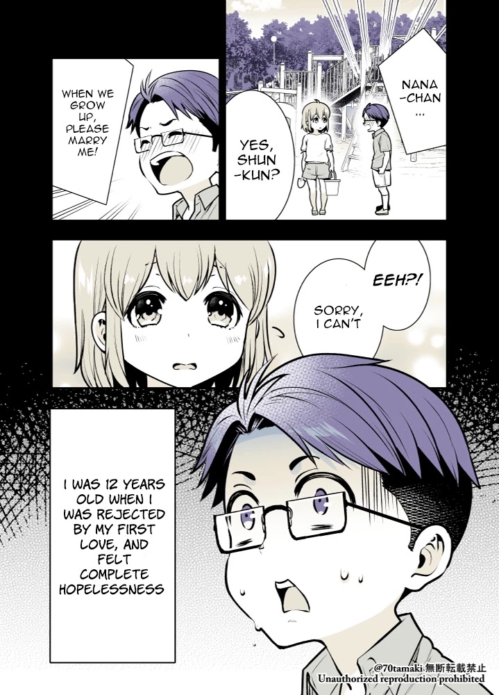 After Reuniting with my Childhood Friend, It Turned Out Both of Us had Become Tiddy Monsters Chapter 2 page 1 - Chapter 2
