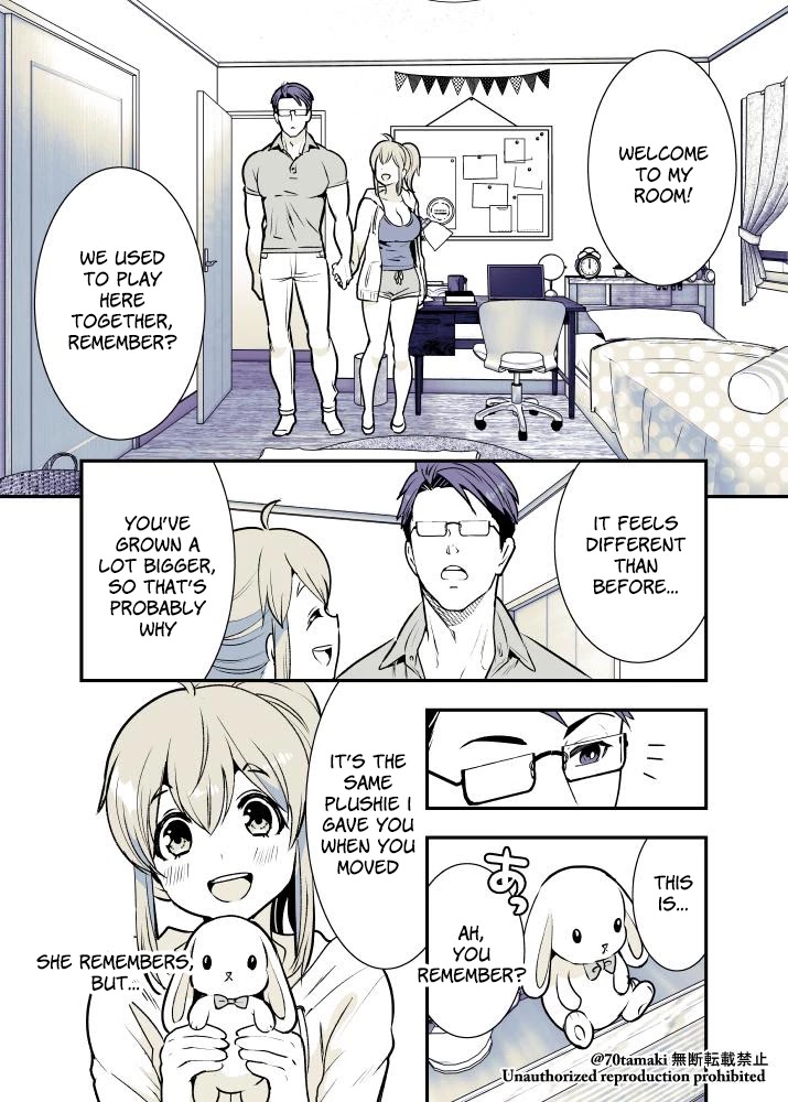 After Reuniting with my Childhood Friend, It Turned Out Both of Us had Become Tiddy Monsters Chapter 3 page 2 - Chapter 3