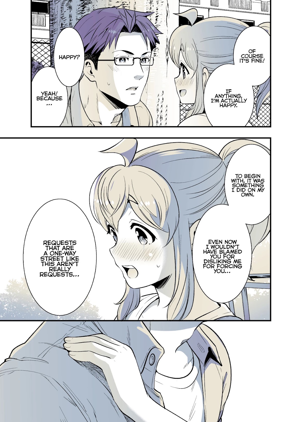 After Reuniting with my Childhood Friend, It Turned Out Both of Us had Become Tiddy Monsters Chapter 35 page 5 - Chapter 35