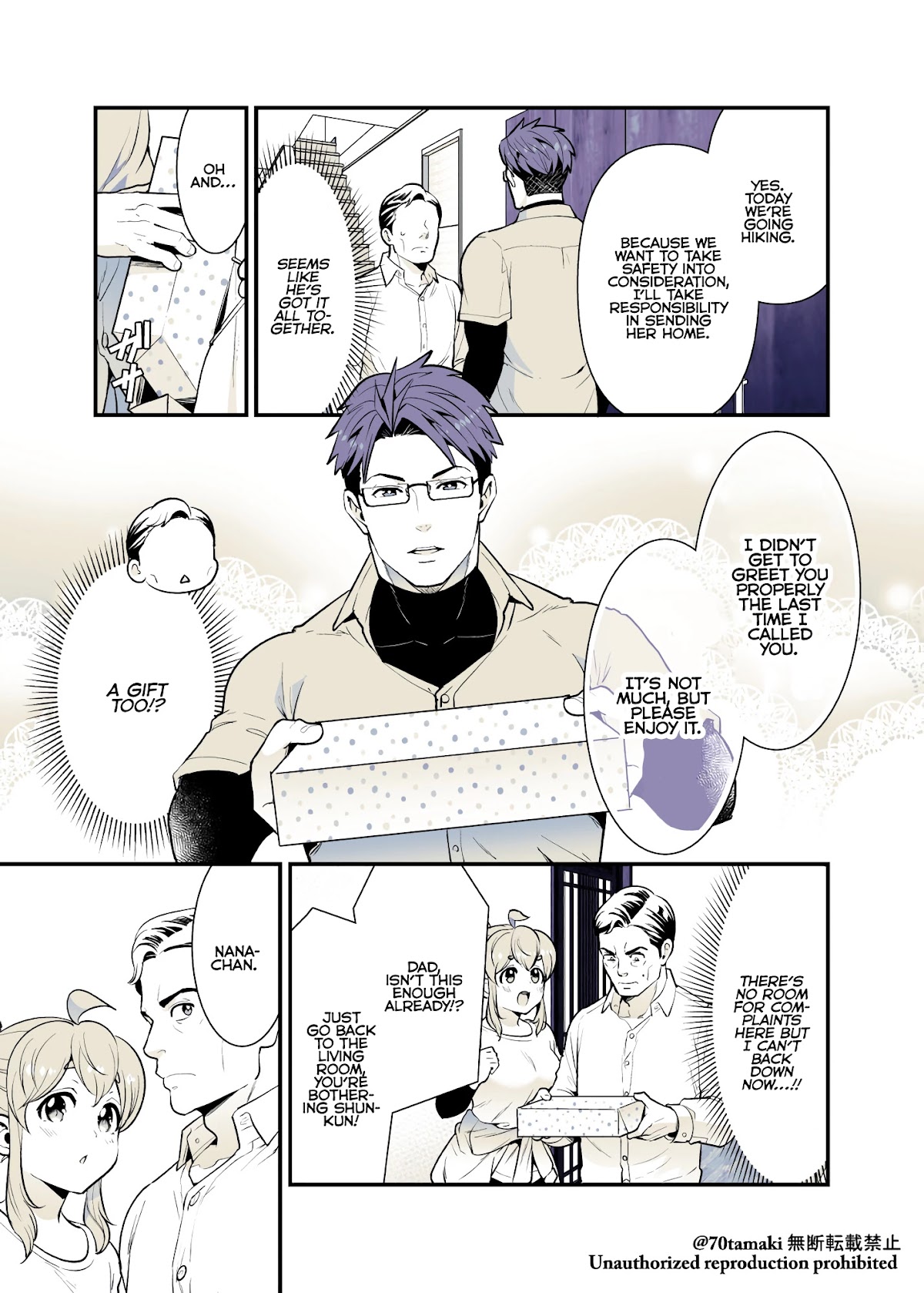 After Reuniting with my Childhood Friend, It Turned Out Both of Us had Become Tiddy Monsters Chapter 37 page 5 - Chapter 37
