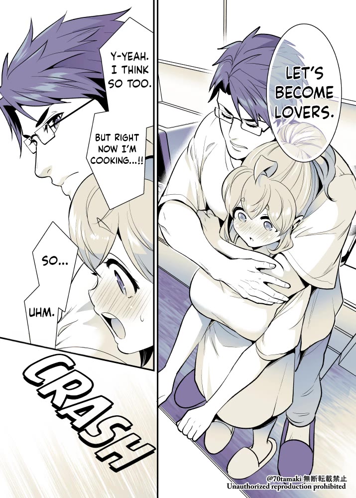 After Reuniting with my Childhood Friend, It Turned Out Both of Us had Become Tiddy Monsters Chapter 56 page 5 - Chapter 56