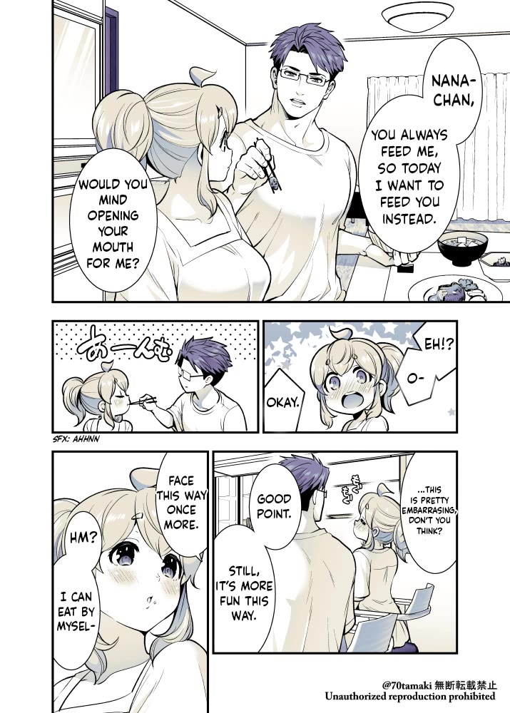 After Reuniting with my Childhood Friend, It Turned Out Both of Us had Become Tiddy Monsters Chapter 57 page 4 - Chapter 57