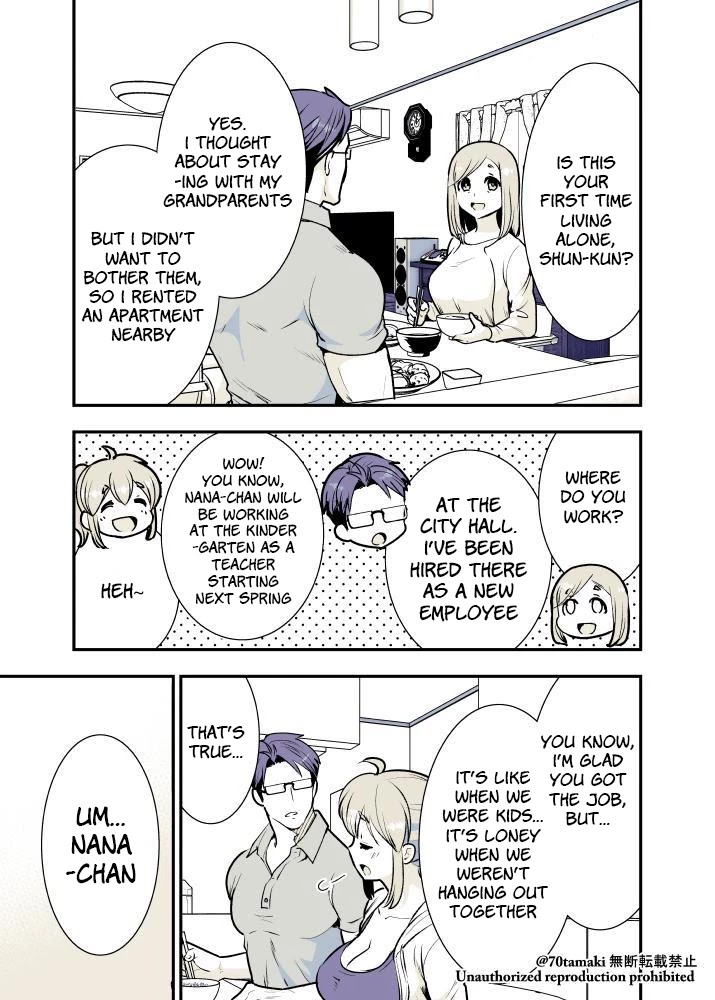 After Reuniting with my Childhood Friend, It Turned Out Both of Us had Become Tiddy Monsters Chapter 7 page 2 - Chapter 7
