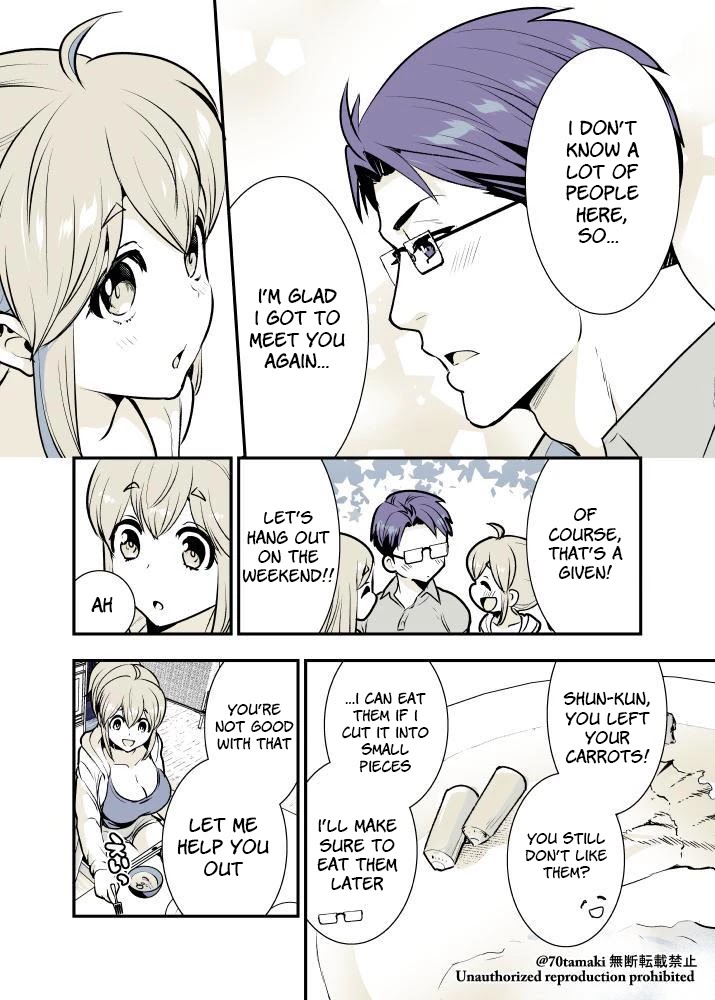 After Reuniting with my Childhood Friend, It Turned Out Both of Us had Become Tiddy Monsters Chapter 7 page 3 - Chapter 7