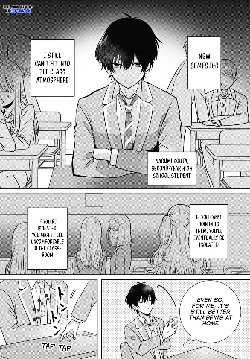 After School, at a Family Restaurant at Night, With That Girl From My Class Chapter 1 page 4 - Chapter 1
