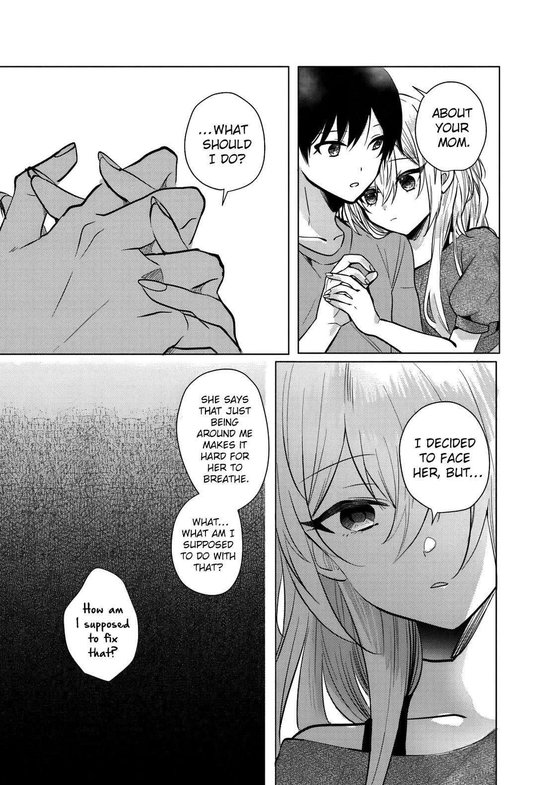 After School, at a Family Restaurant at Night, With That Girl From My Class Chapter 12 page 14 - Chapter 12