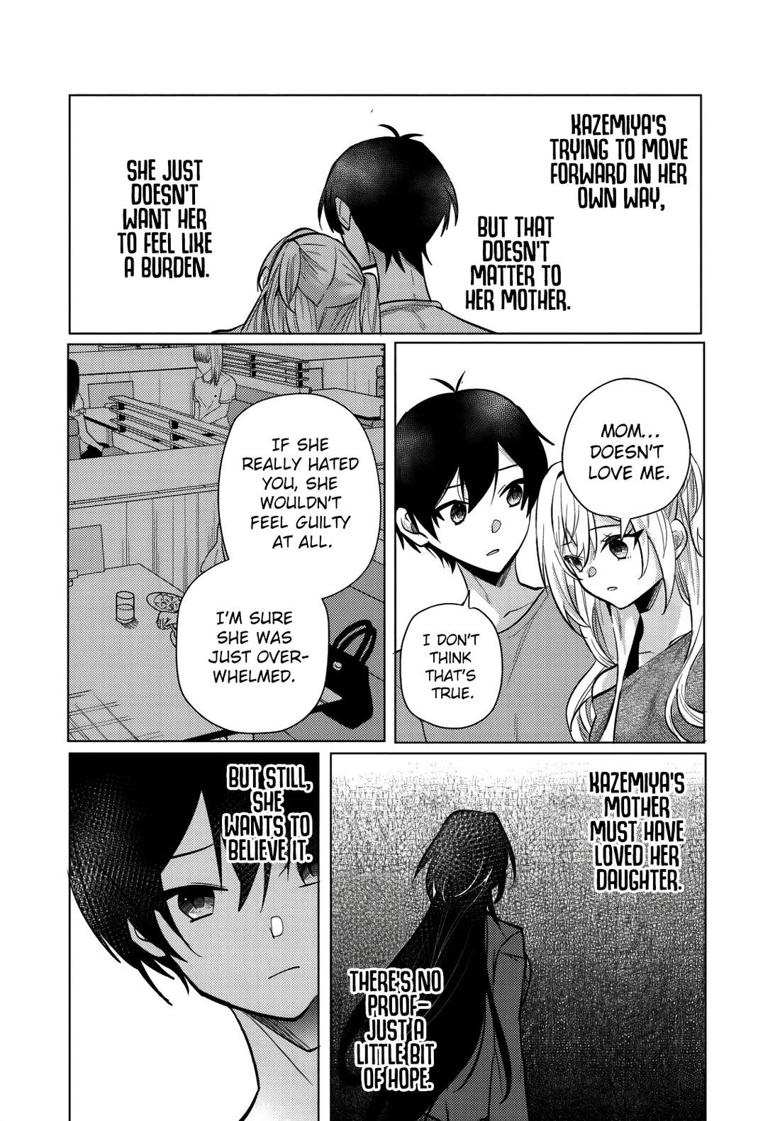 After School, at a Family Restaurant at Night, With That Girl From My Class Chapter 12 page 15 - Chapter 12