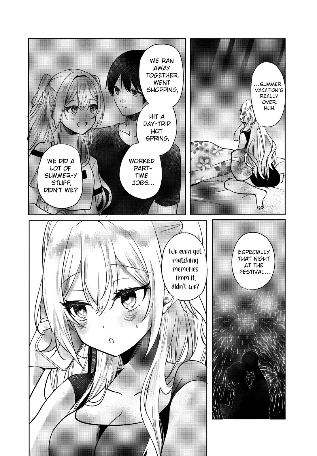 After School, at a Family Restaurant at Night, With That Girl From My Class Chapter 13 page 27 - Chapter 13 [END]
