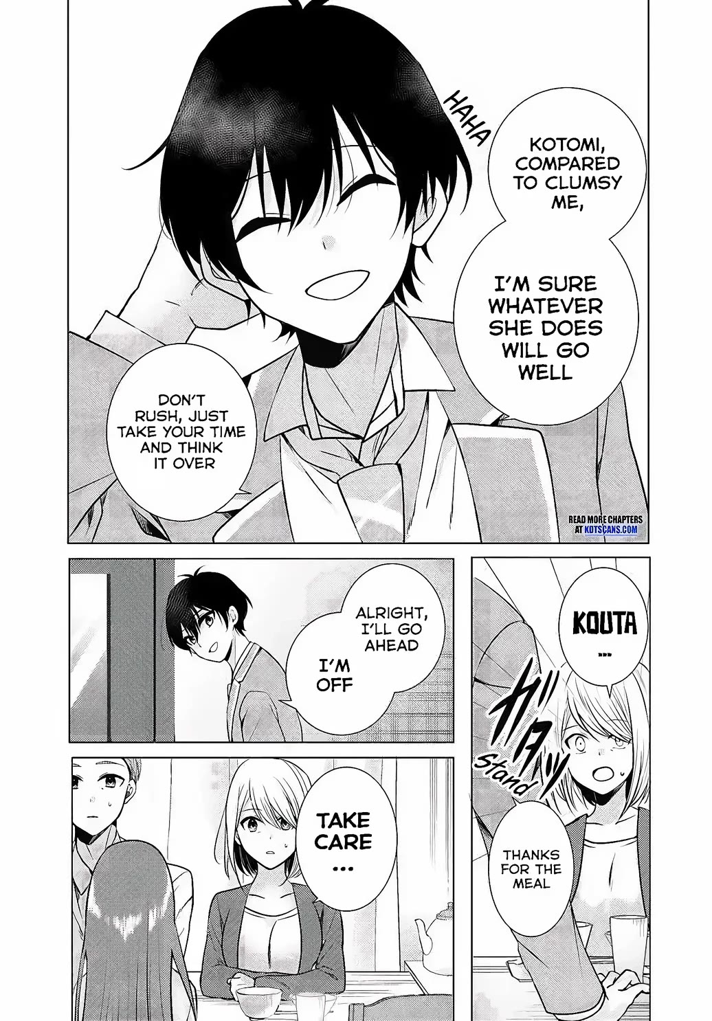 After School, at a Family Restaurant at Night, With That Girl From My Class Chapter 2 page 14 - Chapter 2