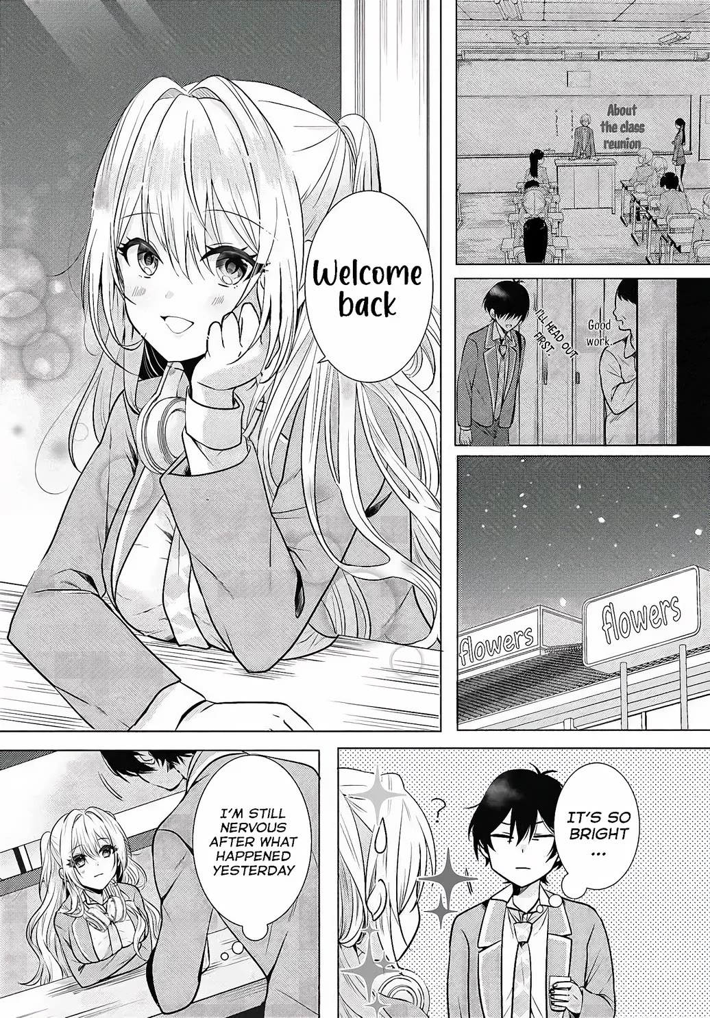 After School, at a Family Restaurant at Night, With That Girl From My Class Chapter 2 page 15 - Chapter 2