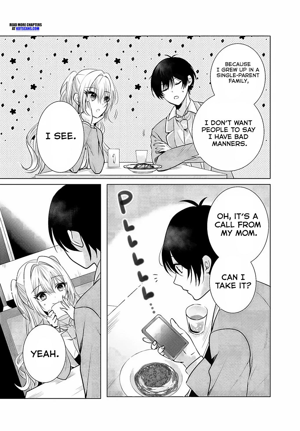 After School, at a Family Restaurant at Night, With That Girl From My Class Chapter 2 page 21 - Chapter 2